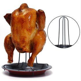 Chicken Roaster Rack With Tray